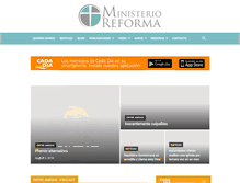 Tablet Screenshot of ministerioreforma.com